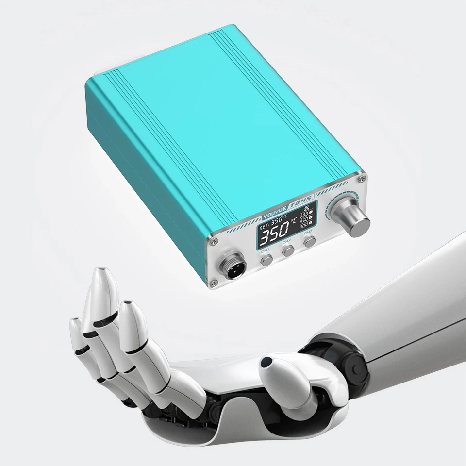 

Portable UYUE T245 Soldering Station, 170W Fast Heat, Durable 245 Tips, Auto Sleep, ESD Protection