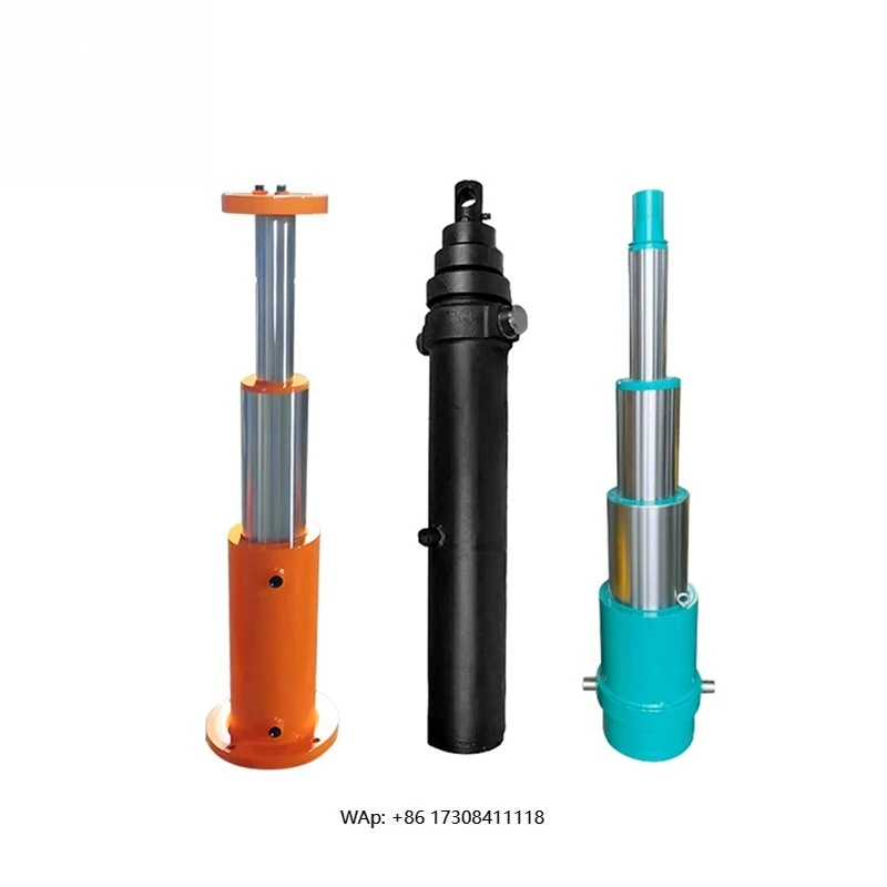 

Telescopic Hydraulic Cylinders for Tipper Lifting Single and Double Acting Telescopic Hydraulic Piston Cylinder