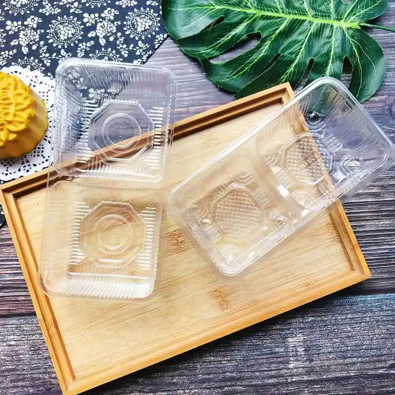 

Plastic Food Tray Mooncake Carrier Long Strip Inner Tray Vacuum Formed Tray Mooncake Packaging Kitchen Baking Utensils