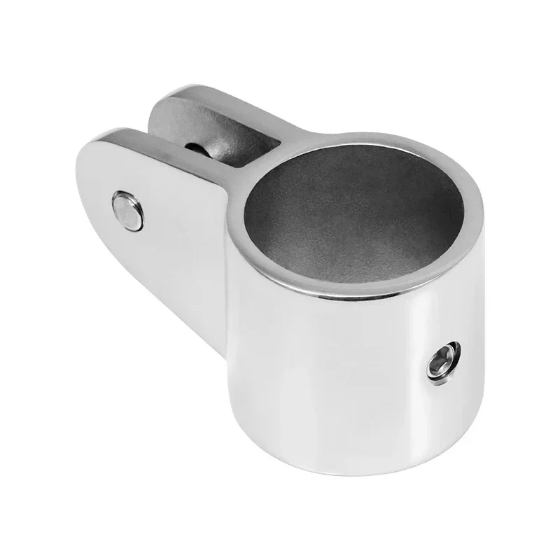 316 Stainless Steel Bimini Top Caps Tube Eye End Top Fitting Marine Bimini Canopy Slide Cap Combination Boating Accessories