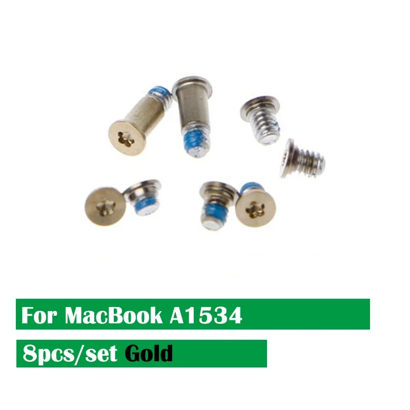 5 sets For Macbook Pro Air A1369 A1370 A1465 A1466 A1398 A1425 A1502 A1278 A1286 A1297 A1706 A1707 A1708 Bottom Case Screws Set