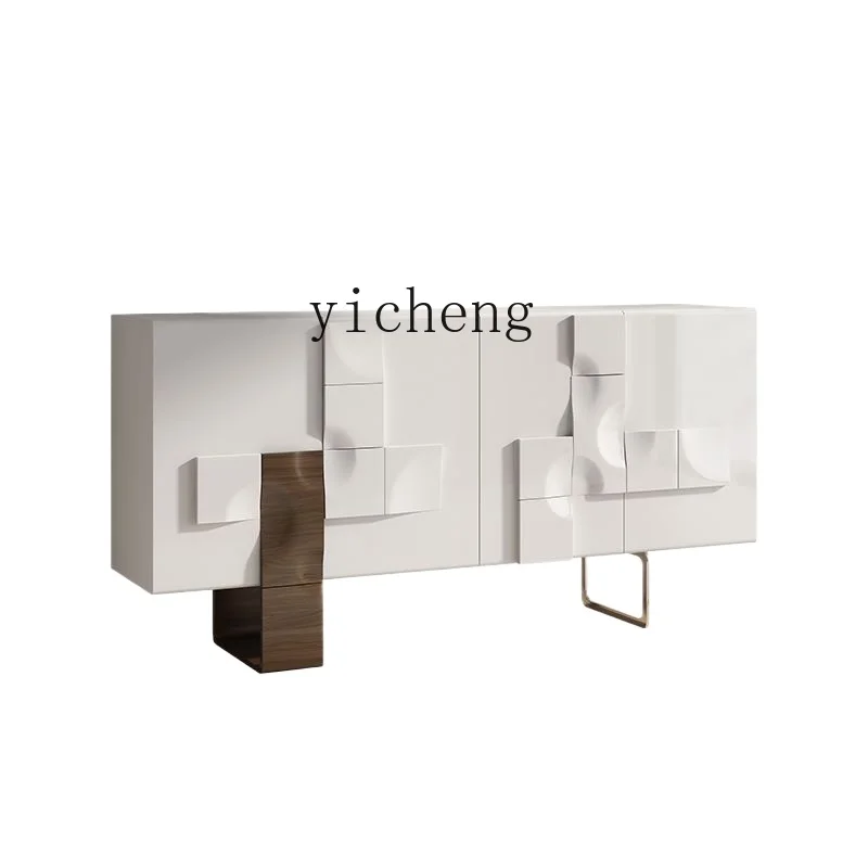 

Tqh Minimalist Entrance Cabinet Entrance Foyer Curio Cabinet Living Room Wall Storage Side Cabinet