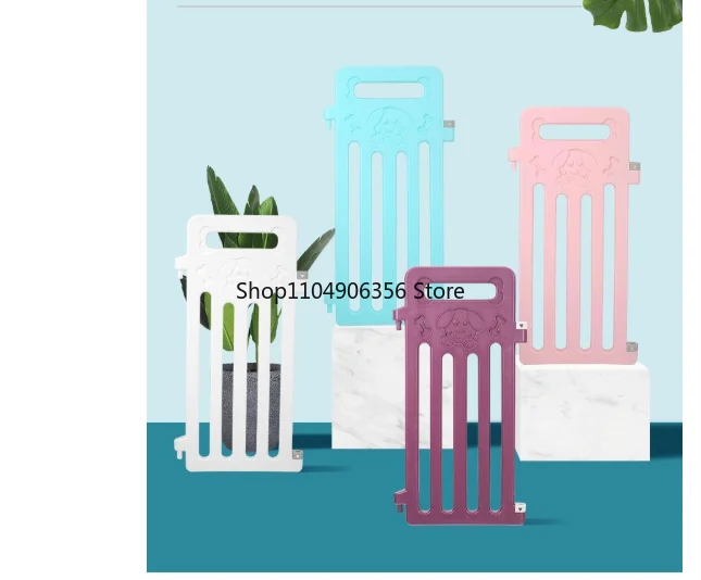 

Stair Guardrail Child Safety Door Baby Guardrail No Punching Pet Dog Isolation Door Fence