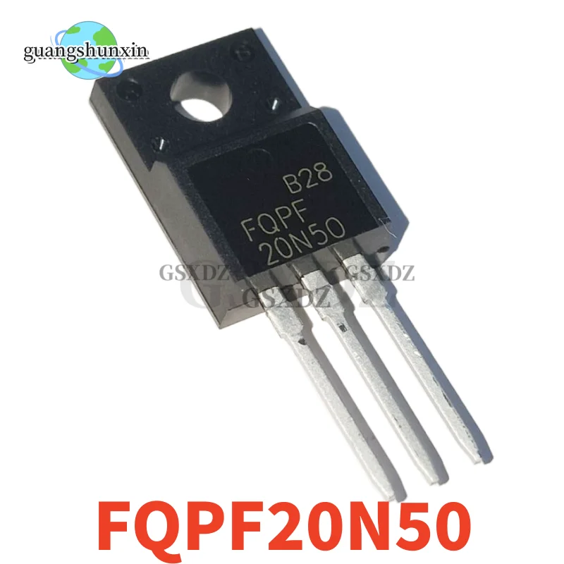 10pcs FDPF20N50FT FQPF20N50 20N50 TO220F-3 brand new spot field-effect transistor