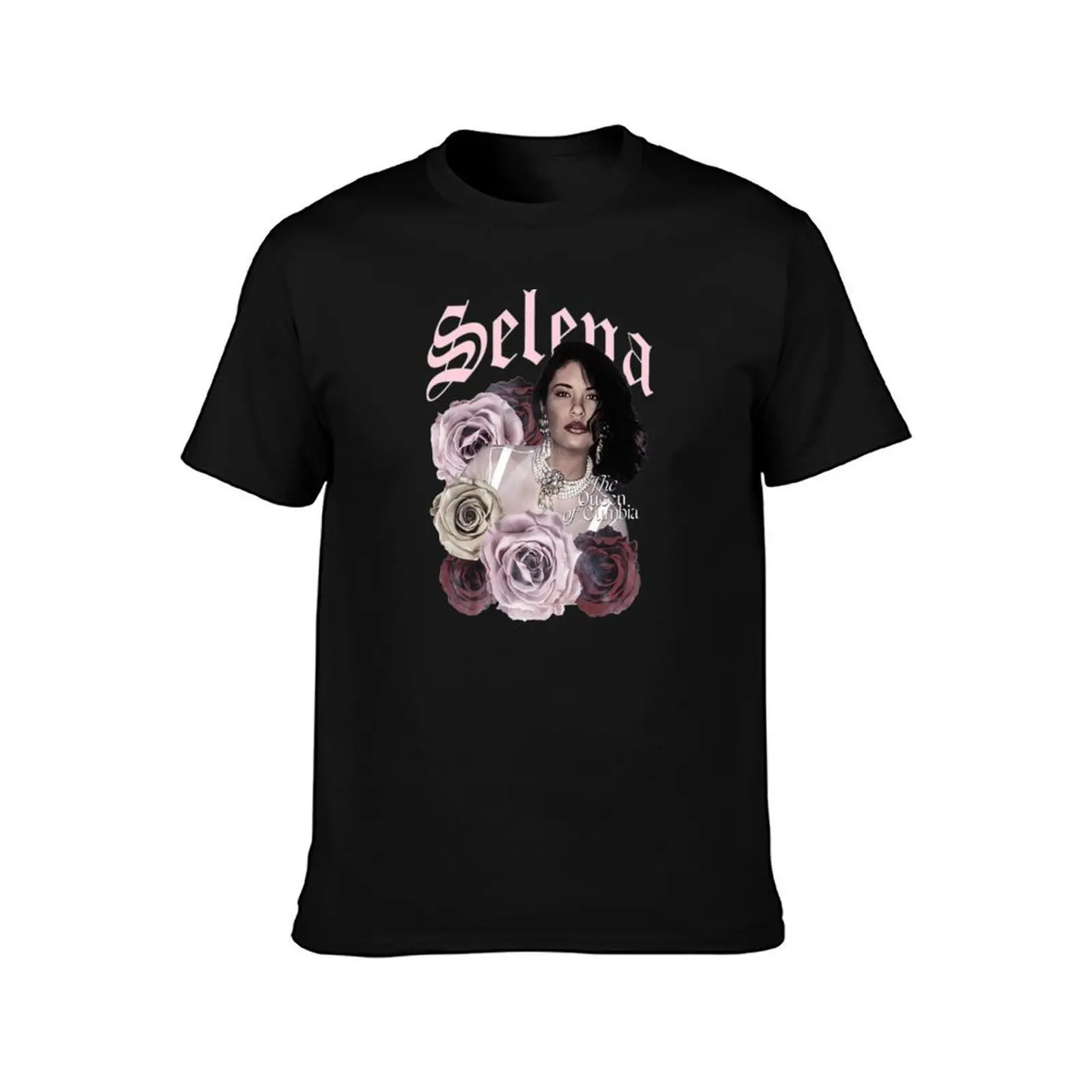 Selena the queen of cumbia T-Shirt, Summer Casual Cotton Tee, Oversized Streetwear Tops, Vintage Graphic Print, Unisex Men Women
