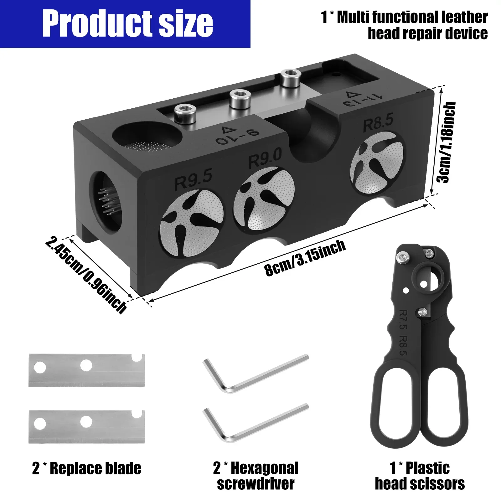 11 في 1 البلياردو جديلة رئيس المشكل متعددة الوظائف البلياردو طاحونة السنوكر تجمع جديلة تلميح قطع أداة إصلاح البلياردو الملحقات #5