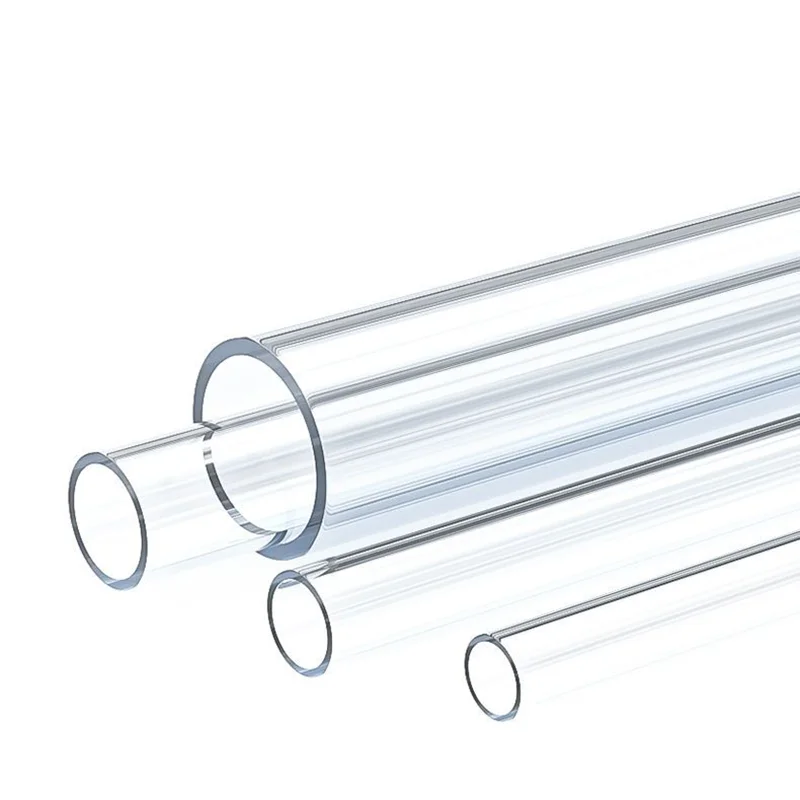 1PCS O.D 20mm~32mm High Transparent Acrylic Tube Fish Tank Aquarium Plexiglass Tube Garden Irrigation Water Supply Pipe 0.5MLong
