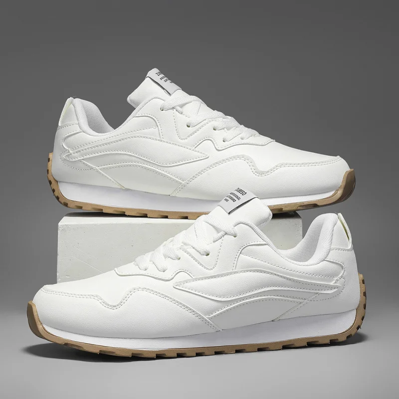 

2025Summer New Breathable Comfortable Lightweight High Quality Men's Sports Casual Shoes White Shoes39-44