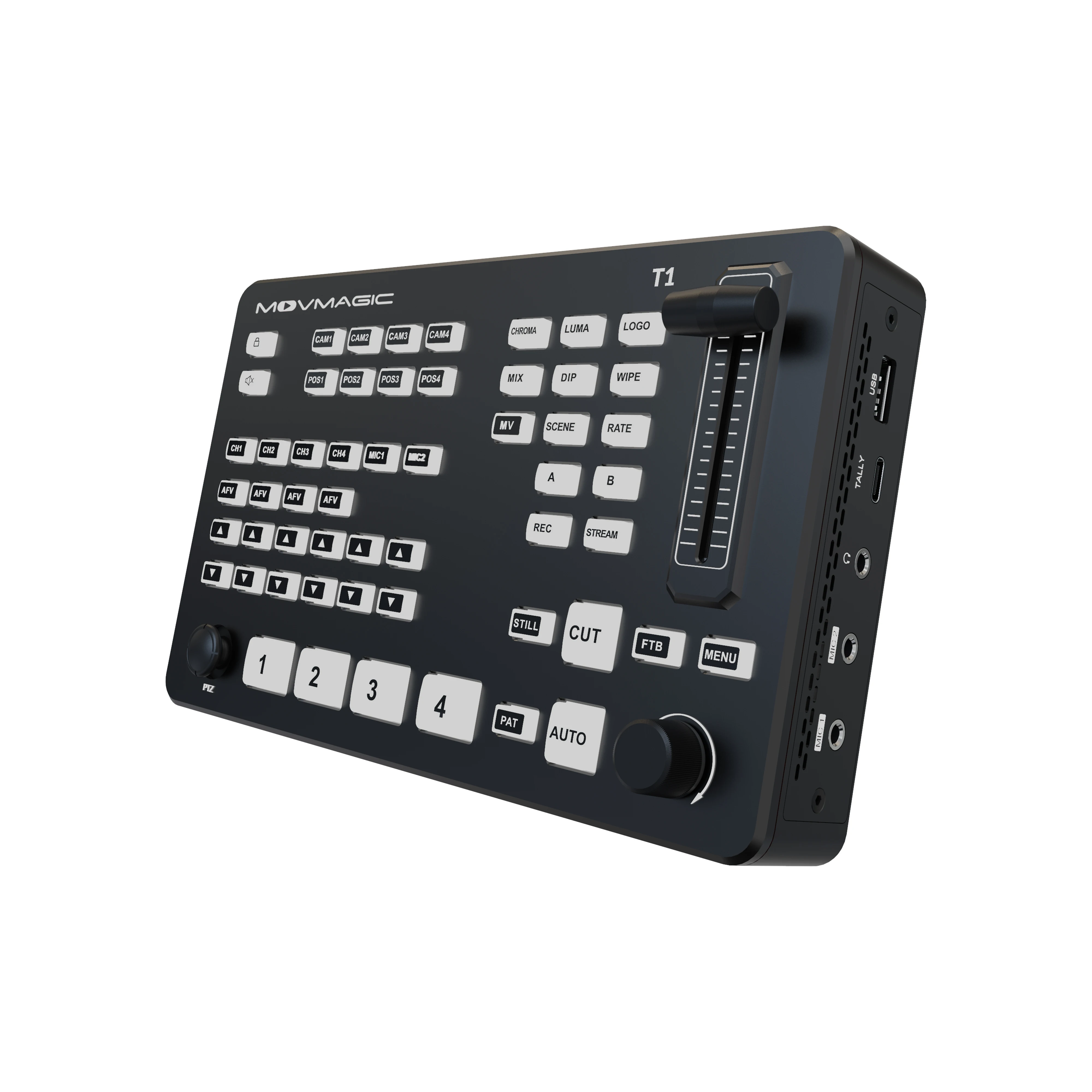 

Видеомикшер Movmagic M1 Newest HD MI для прямых трансляций с поддержкой управления PTZ, OEM/ODM