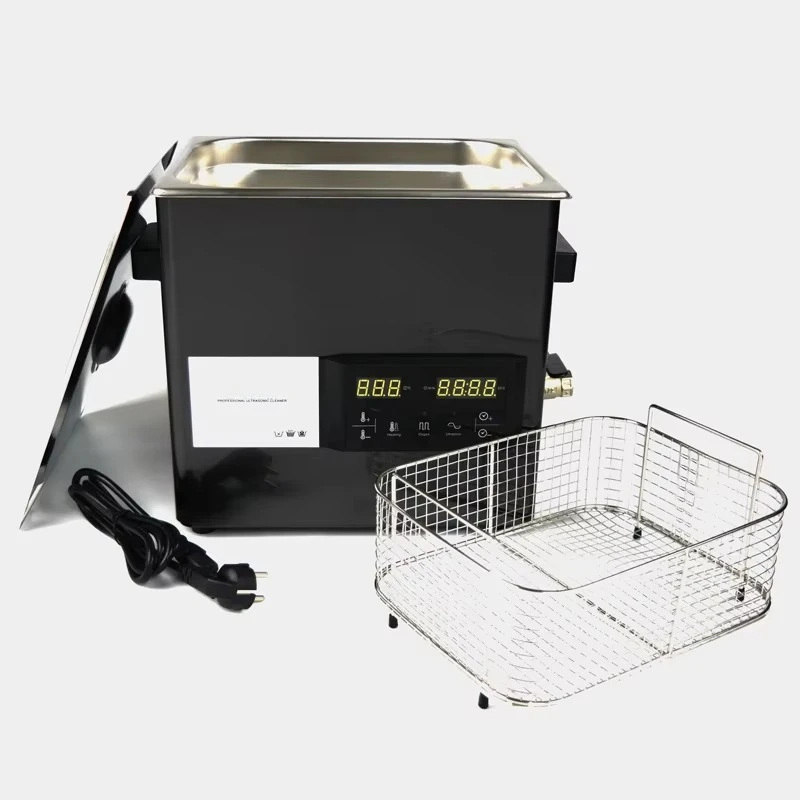 9L 200W Digital Degas Ultrasonic Cleaning Equipment Heated Digital Pro Lab Ultrasonic Cleaner for Laboratory