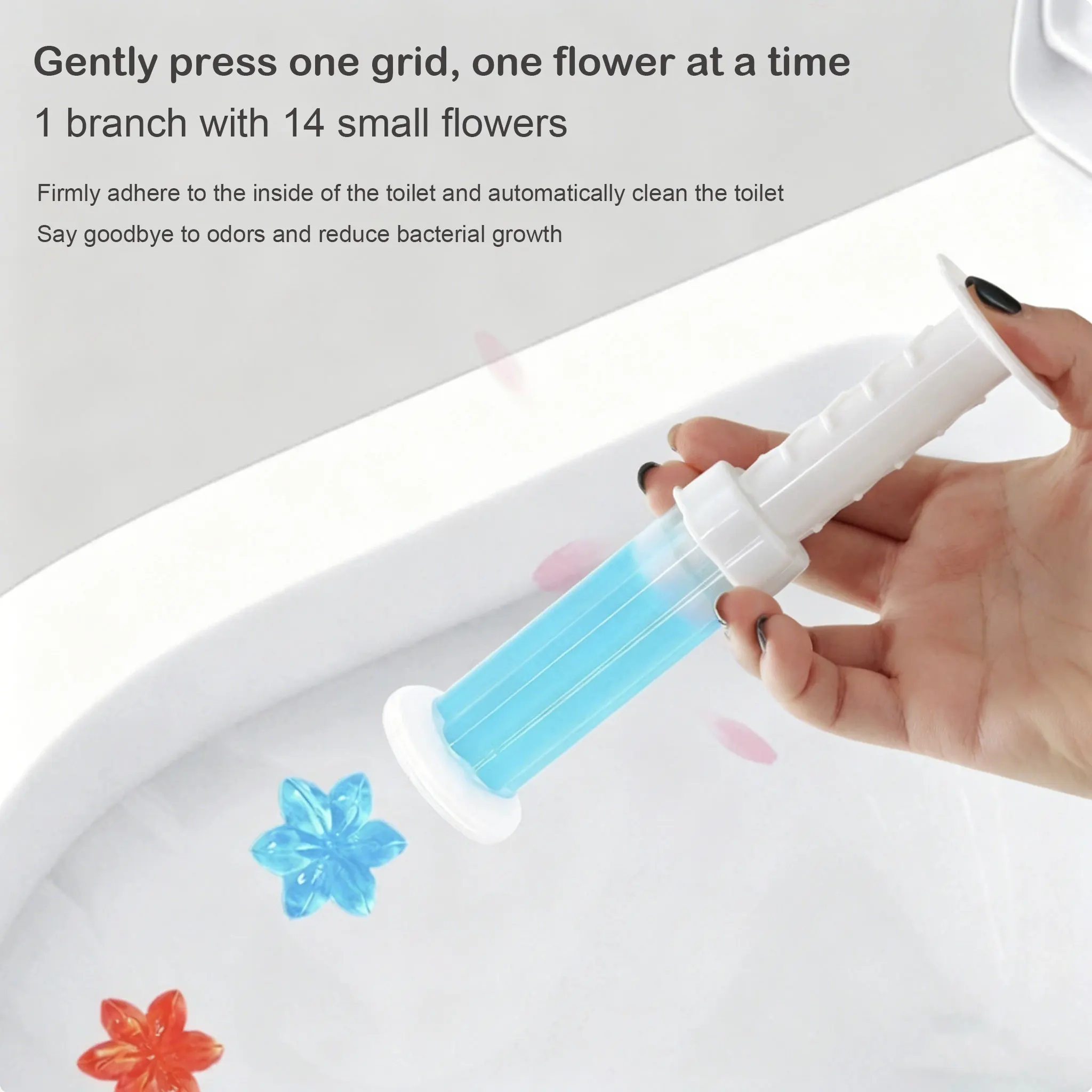 Toilet Cleaner Gel Stick Tablet Products Liquid Fragrance Cleaning Deodorization Odor Lasting Solid Aromatherapy Air Freshener
