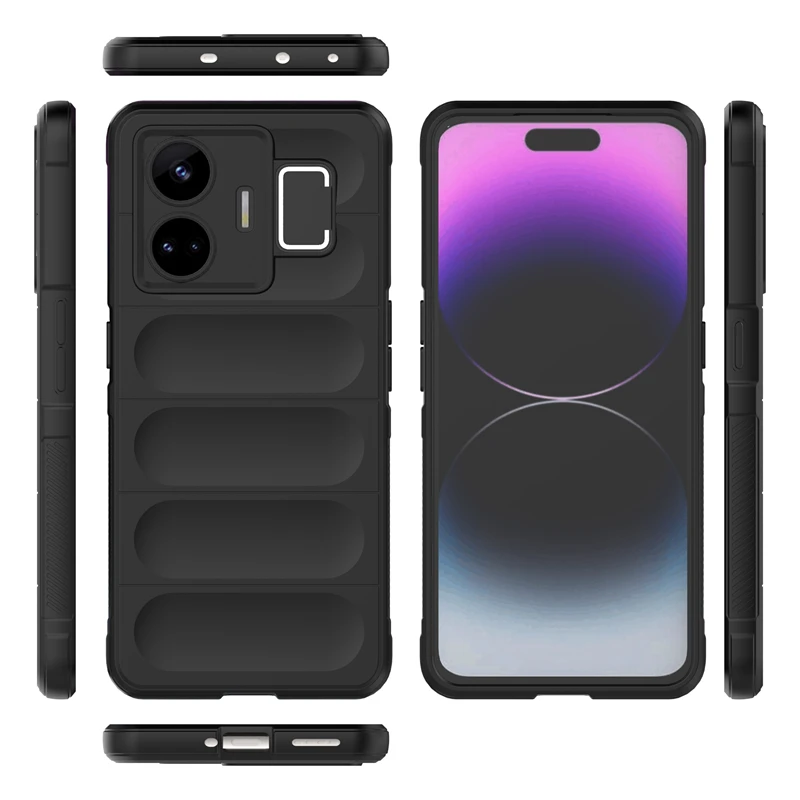 For Cover OPPO Realme GT Neo 5 Case For Realme GT Neo 5 Capas Shockproof Phone Bumper Soft TPU For Fundas Realme GT Neo 5 Cover