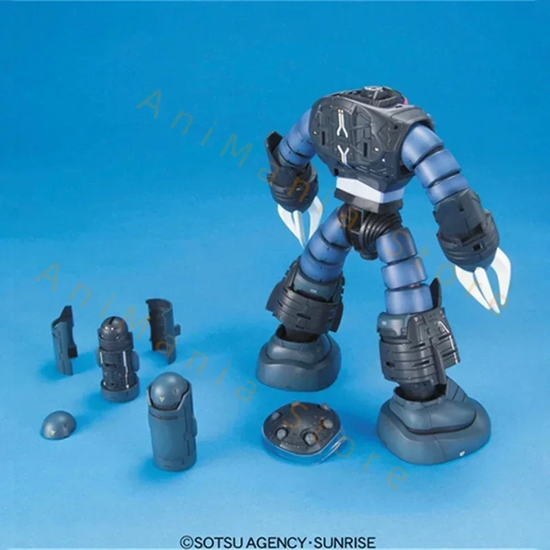 バンダイオリジナルガンプラモデルキットアニメフィギュア 1/100 MG MSM-07 Z`Gok アクションフィギュアグッズ装飾品おもちゃギフト子供のための