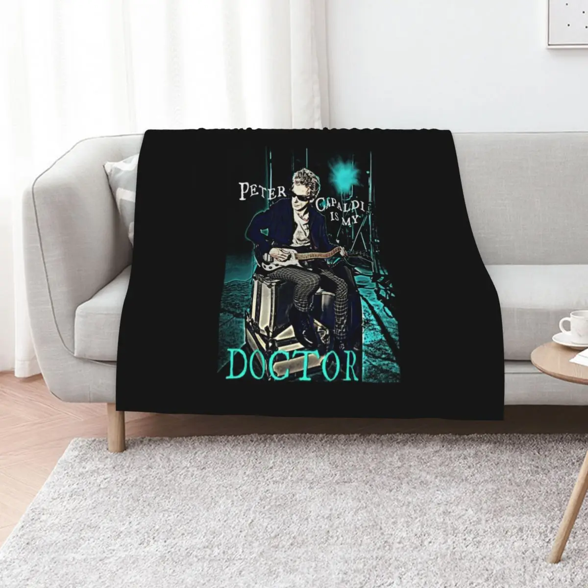 

Peter Capaldi is My Doctor 73 T-Shirts Gift For Fans, For Men and Women, Gift Mother Day, Father Day Throw Blanket