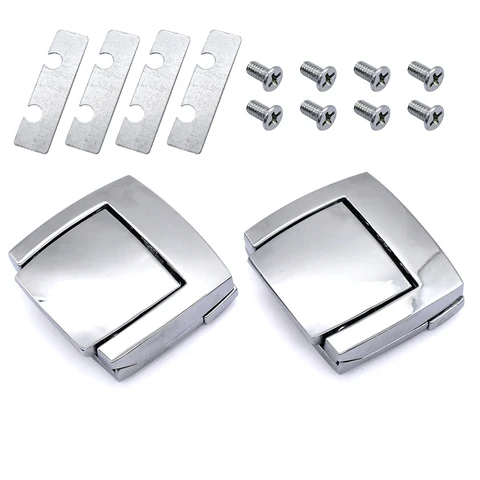 2 шт. защелки багажника мотоцикла, петли защелки для Harley Tour Pack Pak Touring Classic Road Electra Glide Ultra Razor