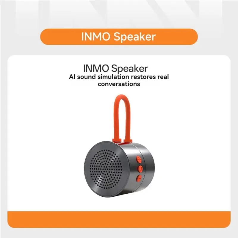 For INMO GO 3 Compatible Lavalier Microphone Real-Time Conversation Translation AI Voice Mimicry For INMO Speaker