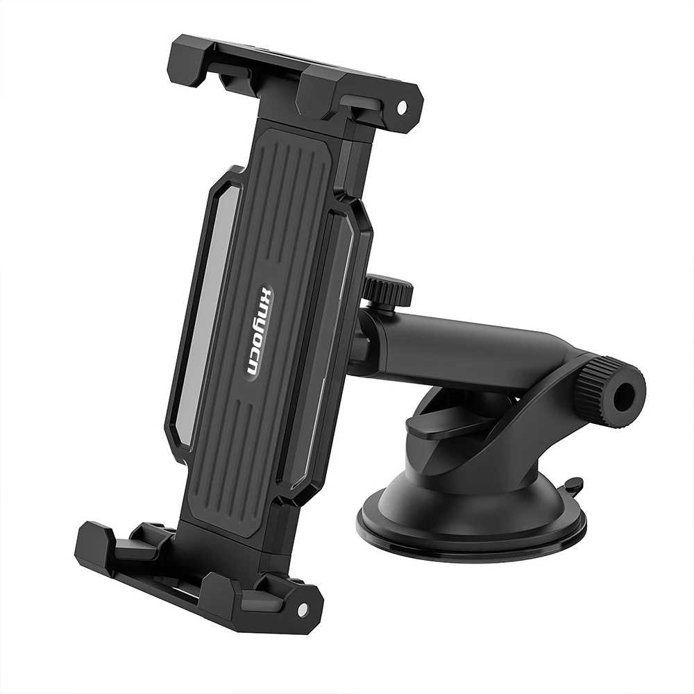 Universal Car Tablet Mount Dashboard Windshield Phone Holder Strong Suction Stand for 4-13 Inch IPad Mini Auto GPS Navigation