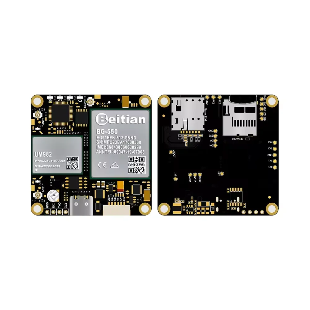 

Network RTK directional GNSS board UM982/980 + 4G communication solution GNSS GPS module BG-550 BG-358