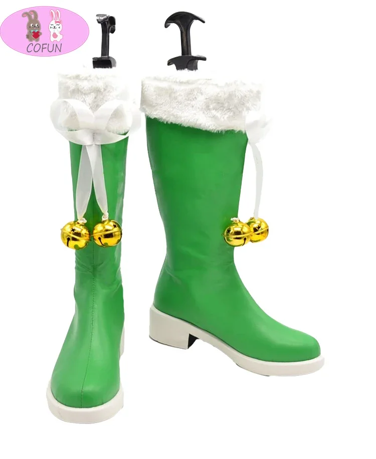 COFUN Anime Date A Live Hermit cosplay Yoshino costume boots shoes lolita punk party boots