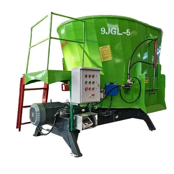 High Productivity Small Vertical TMR Mixer for Cattle and Sheep Feed Processing New for Farm and Animal Feed Industries