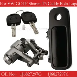 1J6827297G 1J6827565B Tailgate Rear Outer Door Handle With Lock 2 Keys For GOLF 4 IV Lupo Seat Arosa 1997-2006