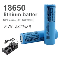 For 18650MH1 3.7 V, 2000/3200 MAh Rechargeable Lithium Battery 100% Capacity