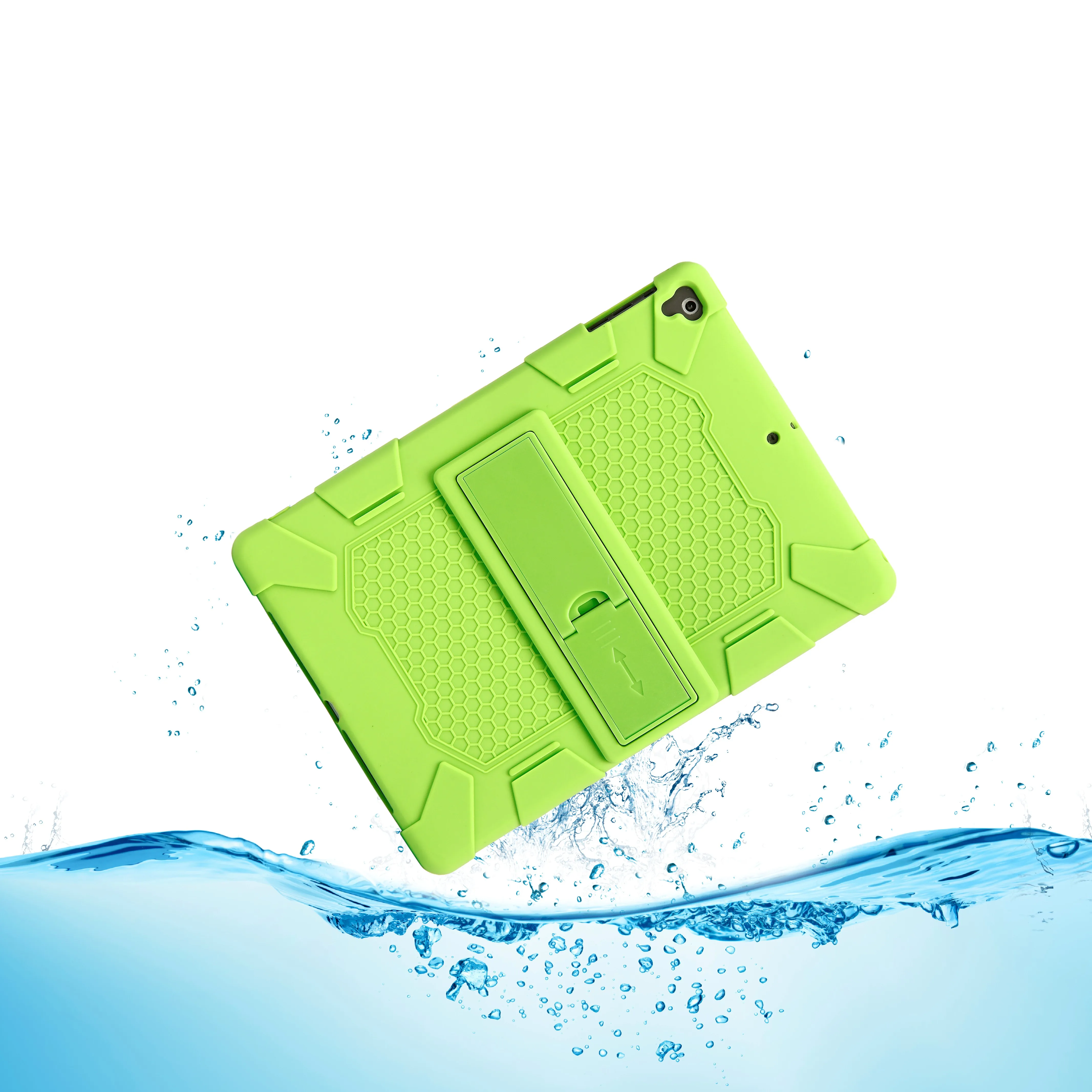 Silicone Tablet Protective Case For APPLE iPad Air Pro 9.7 Air2 5th 2017 6th 2018 Drop resistance Shockproof With bracket Cover