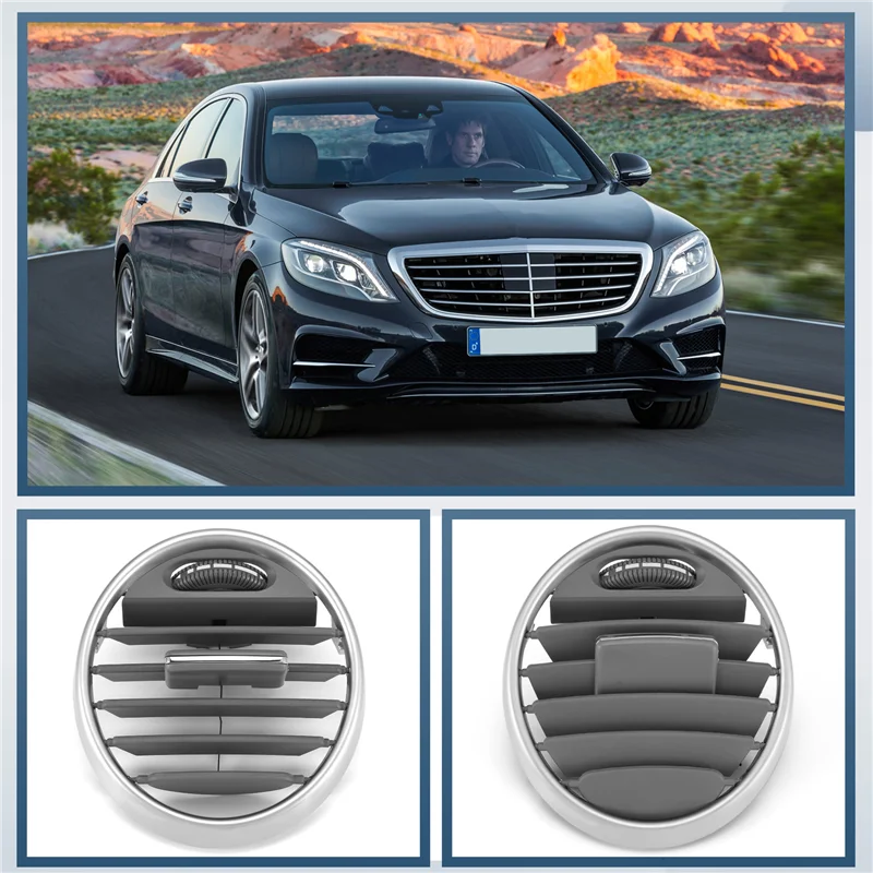 

Firmly Left+Right Dash AC Air Vent Grill 1648301954 1648302154 For GL ML X164 Air Outlet Decorative Frame