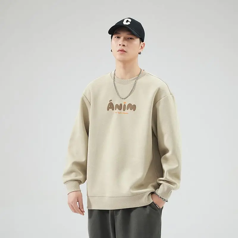 

Мужские толстовки без капюшона с регулируемым шнурком, практичные, функциональные, универсальные, повседневные, базовые, незаменимые, для ежедневной носки