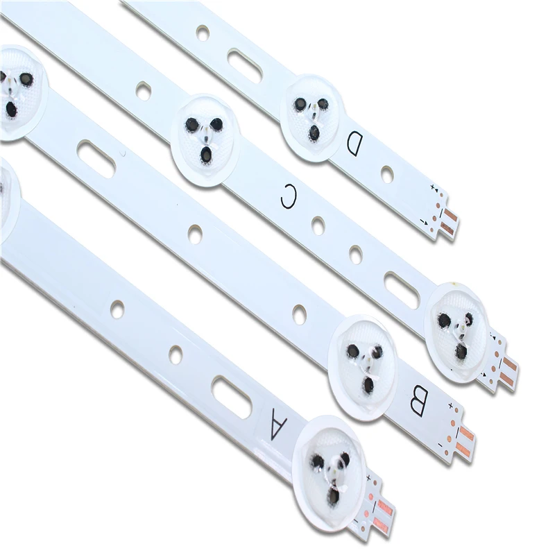 100%New 10 Pieces/set LED backlight strip SVS400A79 4LED A B D 5LED C type Rev.1 120712 40D1333B 40L1333B 40PFL3208T LTA400HM23