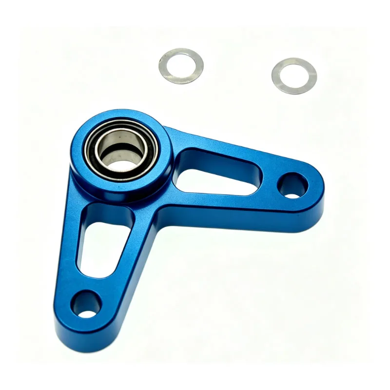 Metal Upgrade Parts Kit Drive Shaft Servo Mount Steering Bridge Steering Arms Fit Tamiya TD4 1/10 RC Off-Road Crawler Car Hop-Up