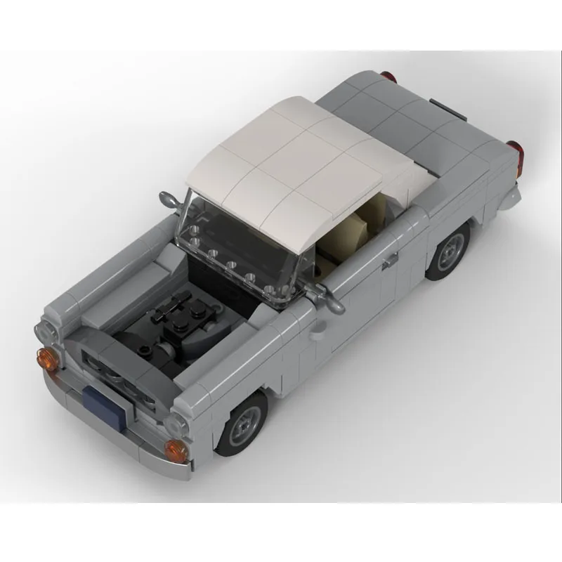 

MOC-242736 Классический новый спортивный суперкар, модель строительного блока, 412 деталей, креативная игрушка в подарок на день рождения для мальчиков и детей