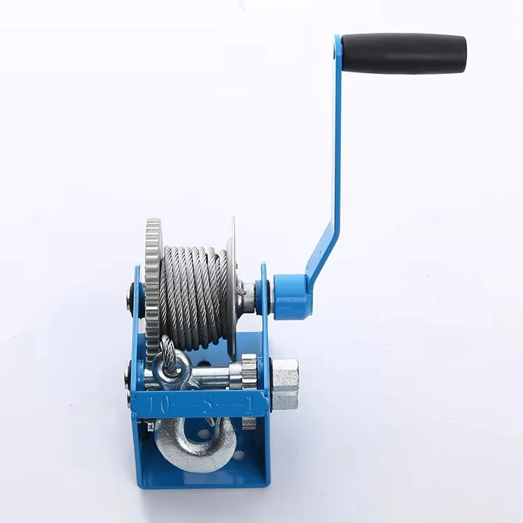 BADA 7,5 м Длина кабеля 2500 фунтов Стальной трос Якор для лодок Ручные ручные лебедки