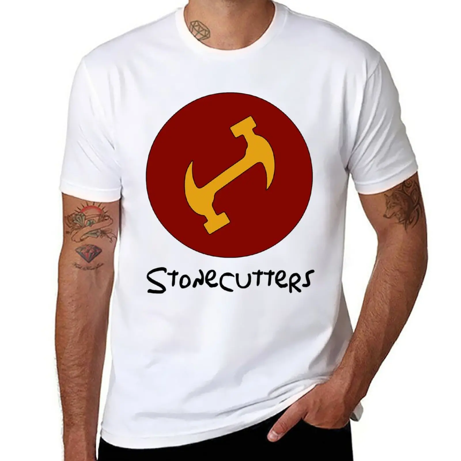 New Stonecutters secret handshake shirt T-Shirt new edition t shirt vintage t shirt plain t-shirt t shirts for men pack