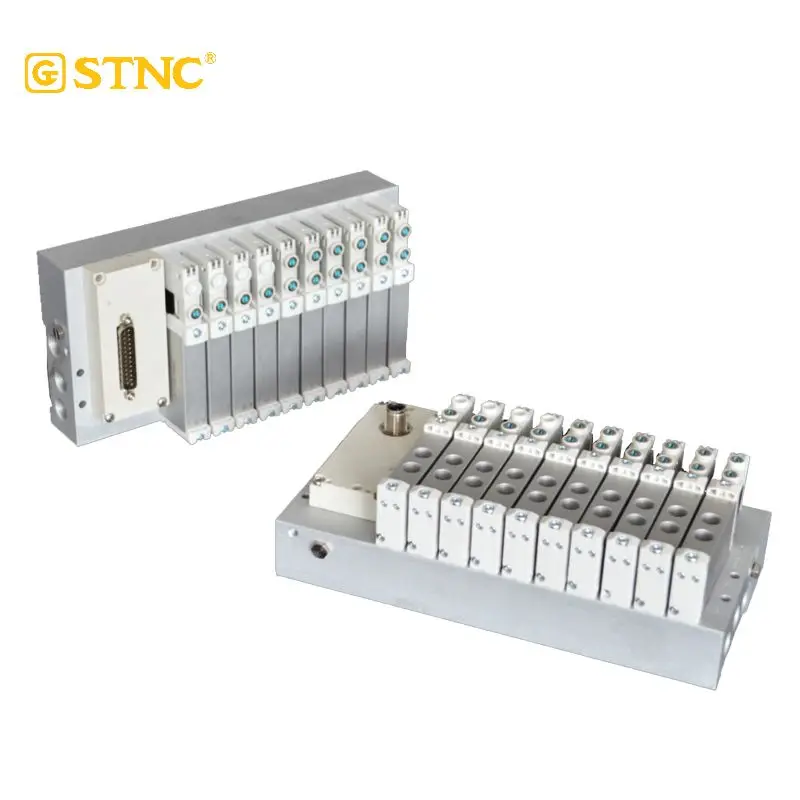 STNC 2023 منتج جديد سلسلة TGVT Fes إلى VTUG ما يعادل IO-Link 25-SUB-D جزيرة صمام موصل طرفي للأجزاء الهوائية #4