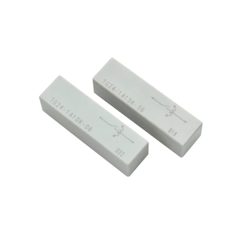 2 Buah Relay Reed Tegangan Tinggi 24V 10KV TG24-1A10K-06 Saklar Tipe-A Tugas Berat Untuk Aplikasi Berkebutuhan Tinggi yang Efisien