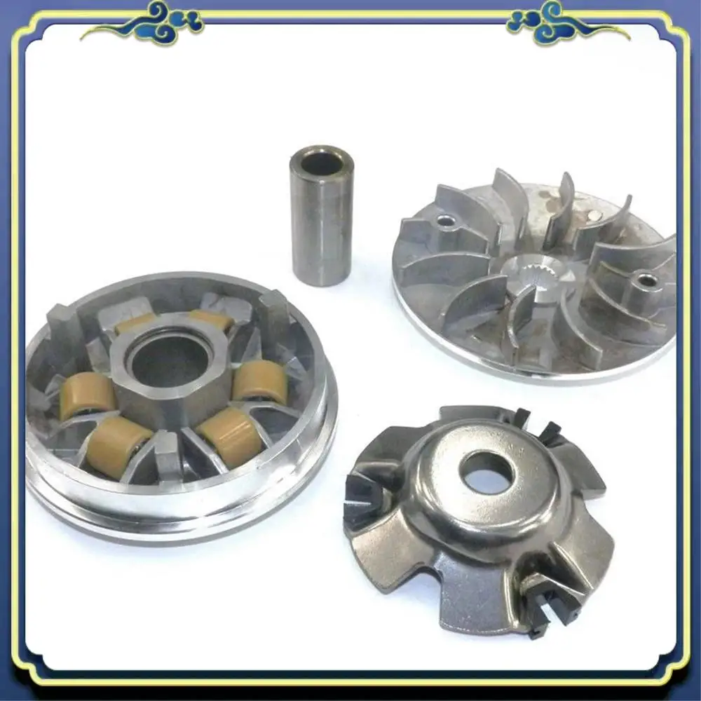 

AU16-Motorcycle Engine Clutch Transmission Kit Front Belt For GY6 125Cc 150Cc Scooter Motorcycle ATV GO KART