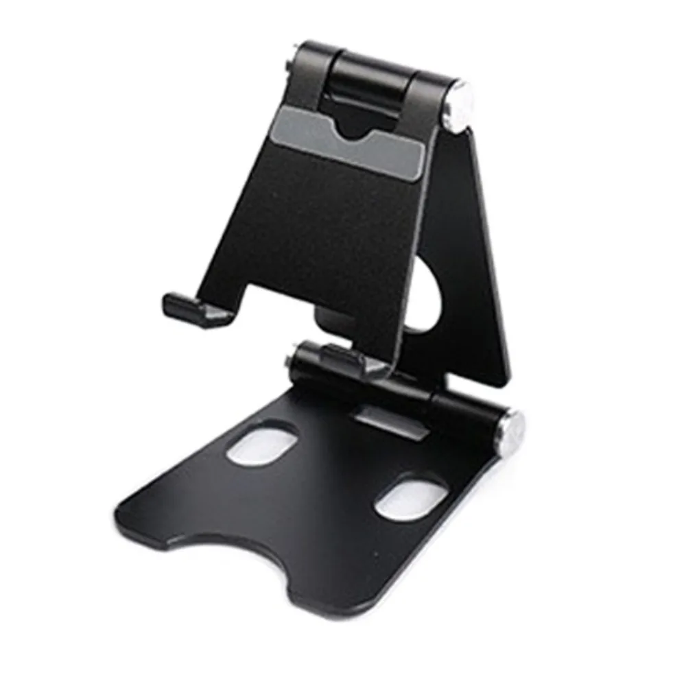 Foldable Mobile Phone Holder Adjustable Portable Mobile Phone Stand Aluminum Alloy Non-slip Table Cell Phone Bracket Desk