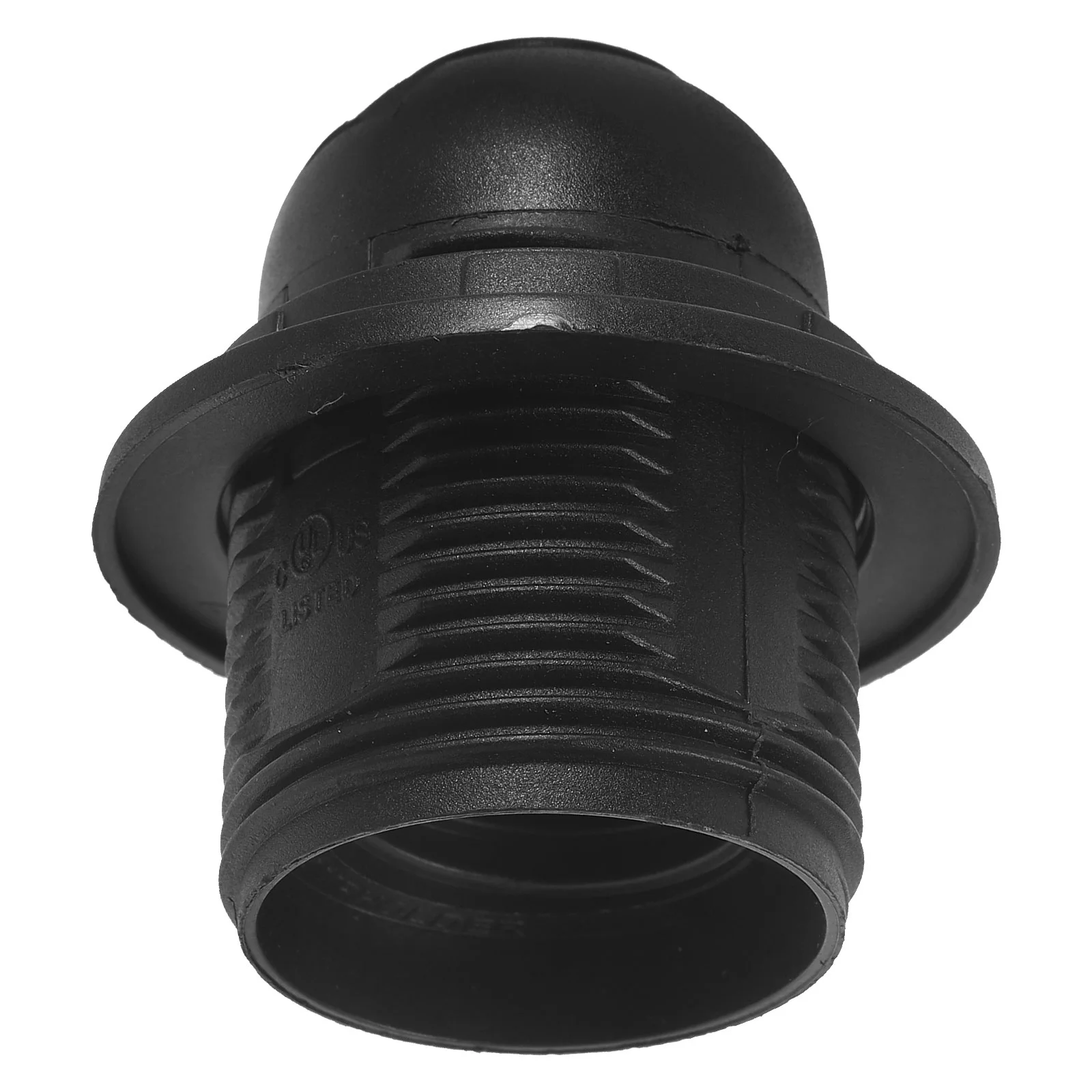 Lamp Head Light Bulbs Base Socket E26 Holder Bracket Threaded Flame Retardant PE Sockets Parts for Making Lamps