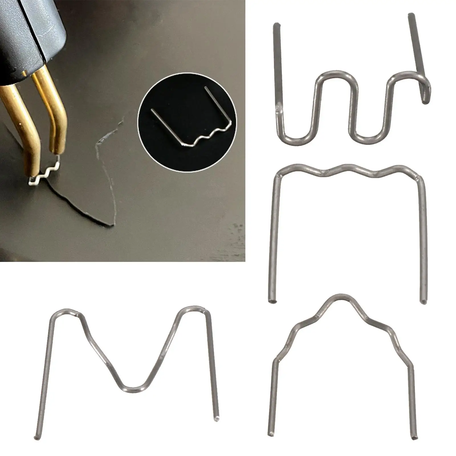 Kit d'outils de réparation de plastique, pour fûts de pare-chocs, 100 pièces