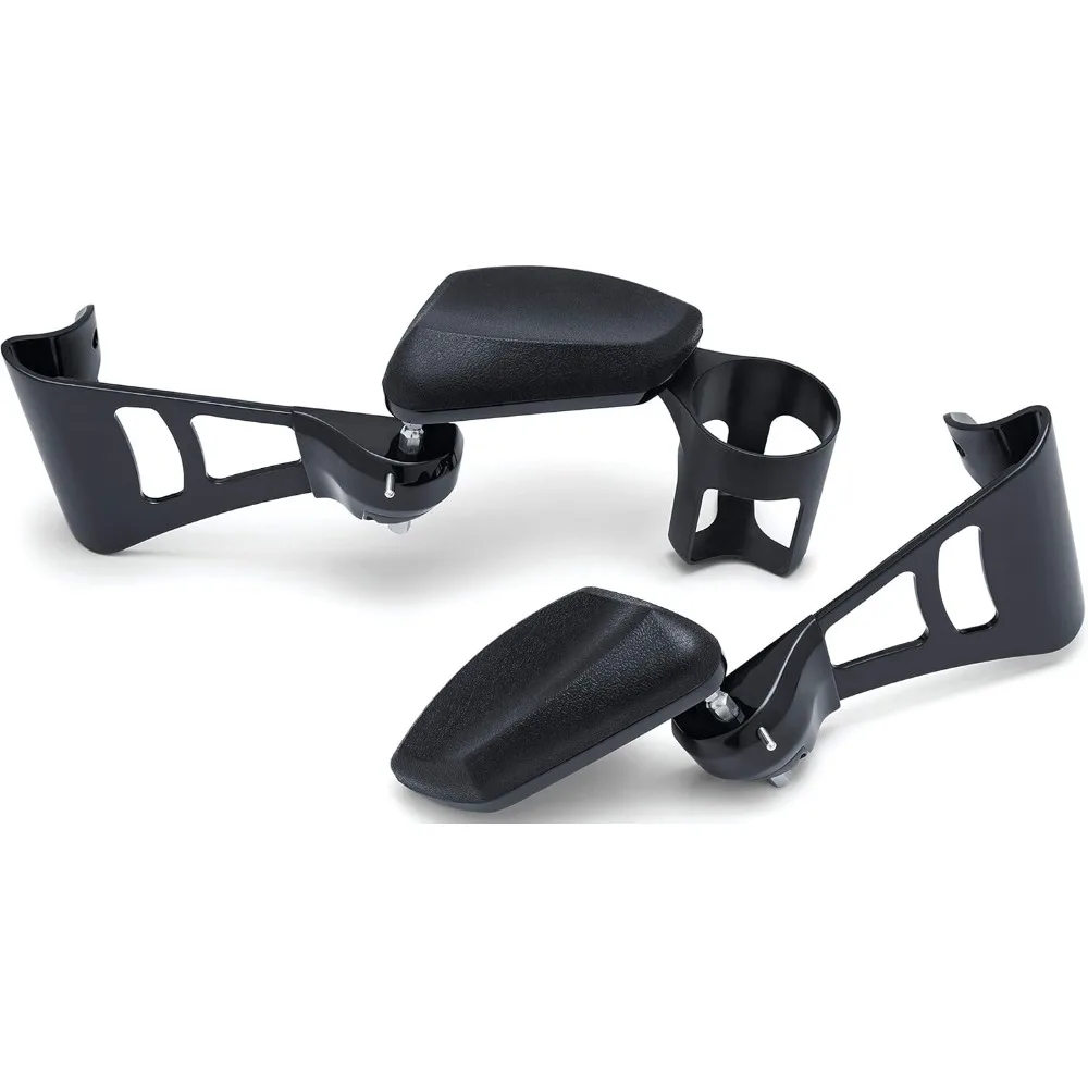 

Passenger Armrest Gloss Black Pair for 2014 2020 Touring Tri Glide Motorcycles