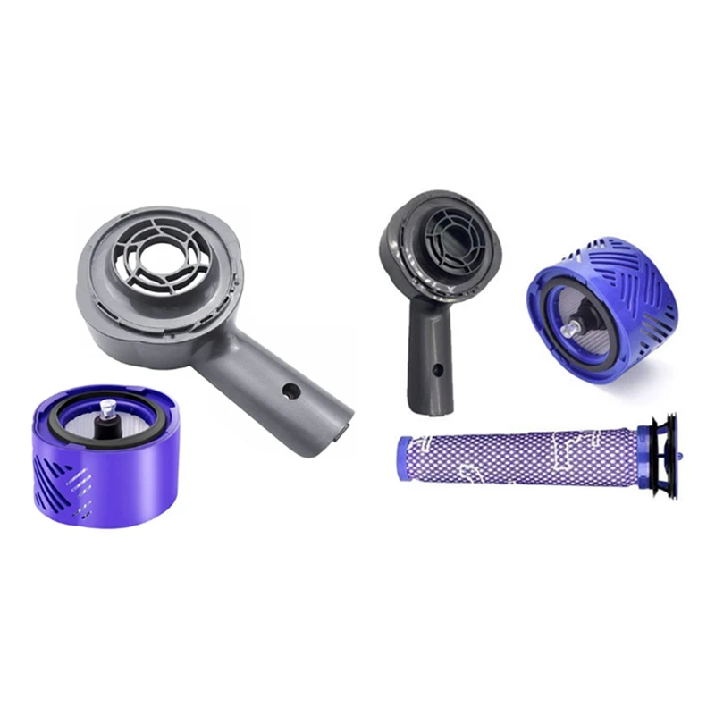 Задняя крышка двигателя пылесоса, запасные части для заднего фильтра, аксессуары для Dyson V6 DC58 DC59 DC61 DC62 DC74 (A)