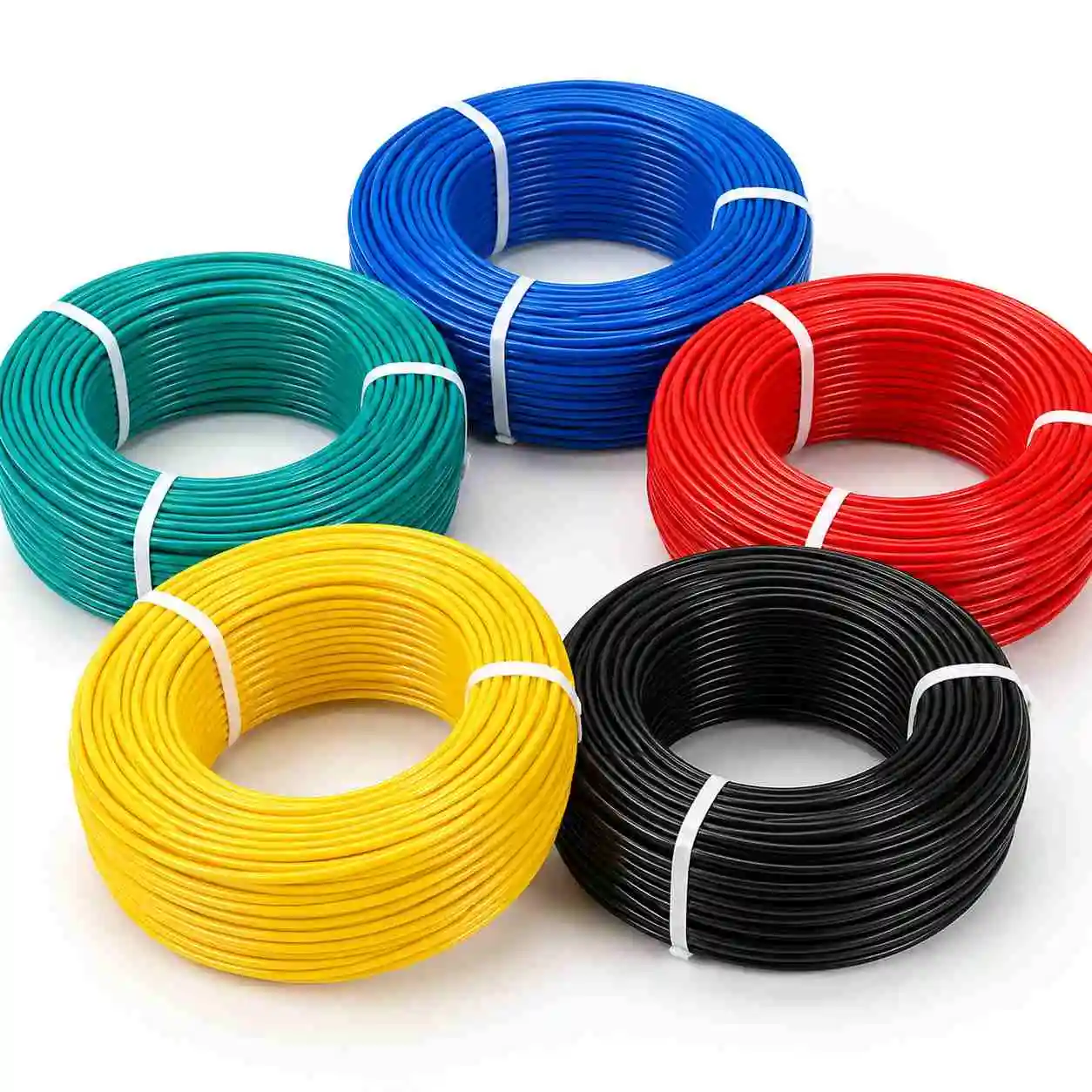 1/5/10m Soft Silicone Cable 26 24 22 20 18 16 14 12 10 8 6 4 2AWG Car Battery Automotive Wiring Heat-resistant Electrical Wires
