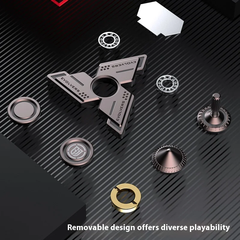 Golden Blade Finger Top Black Tech Limited Edition Cool Finger  Star Stress Relief Toy For Students Fidget Spinner