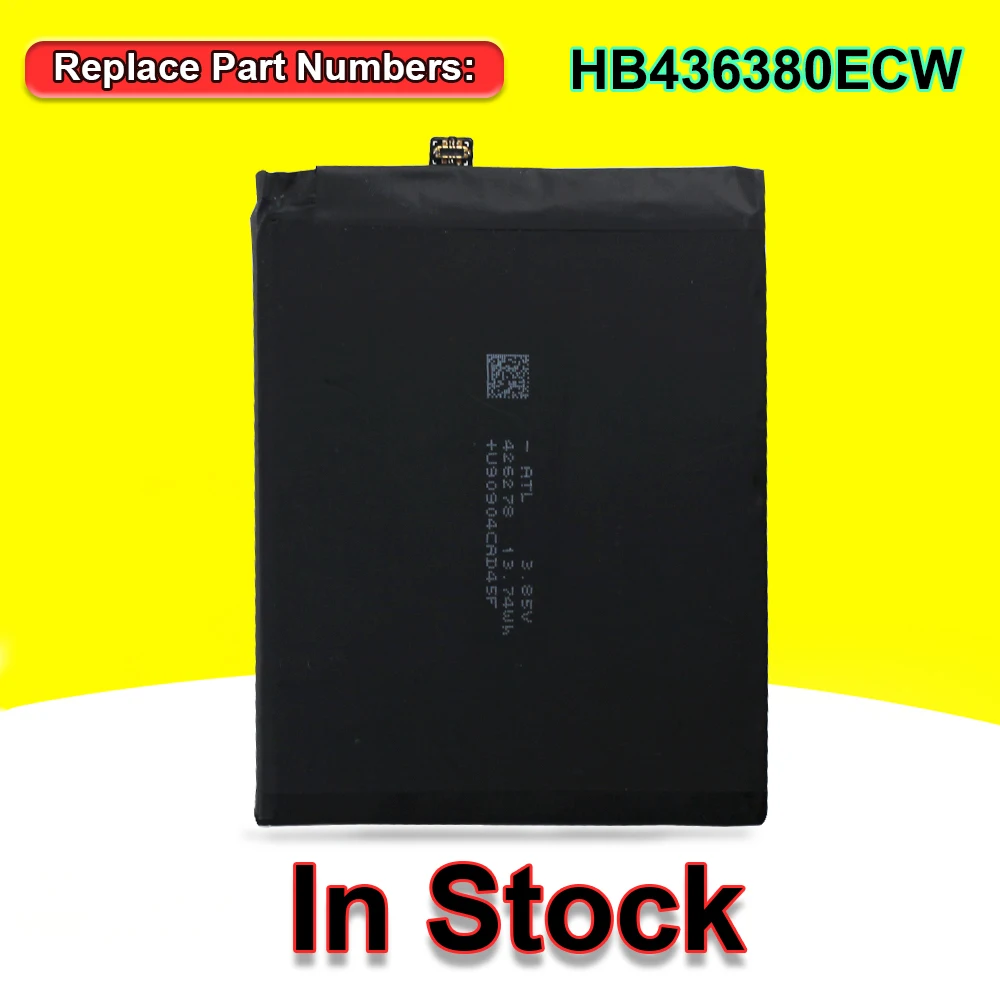 100% New HB436380ECW 3650mAh High Quality Battery For Huawei P30 ELE-L09 ELE-L29 ELE-AL00 ELE-TL00 Mobile Phone Fast Delivery