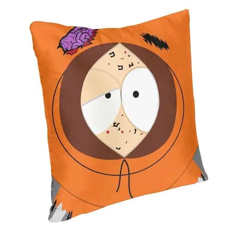 Kenny Face Cartoon Animation Anime SouthPark Pillow Covers Decor Home Kawaii Chair Cushion Square Pillowcase