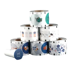 Custom Sealing Film Membrane Lids for 1500 - 1650 Disposable Paper & Plastic Cups,Fits 90mm/95mm Diameter