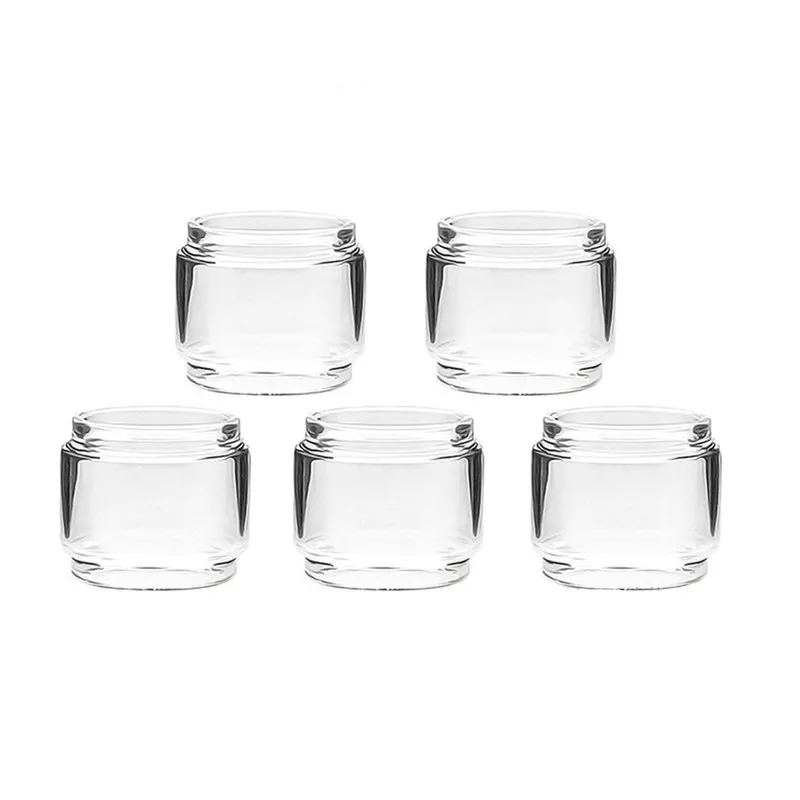 5PCS YUHETEC Bubble Glass Tube for Eleaf melo 2 / 3 6ml / 3 nano / 3 mini 4ml / 4 D25 / 4 D22 / 5 Tank 4ml / iStick Rim C