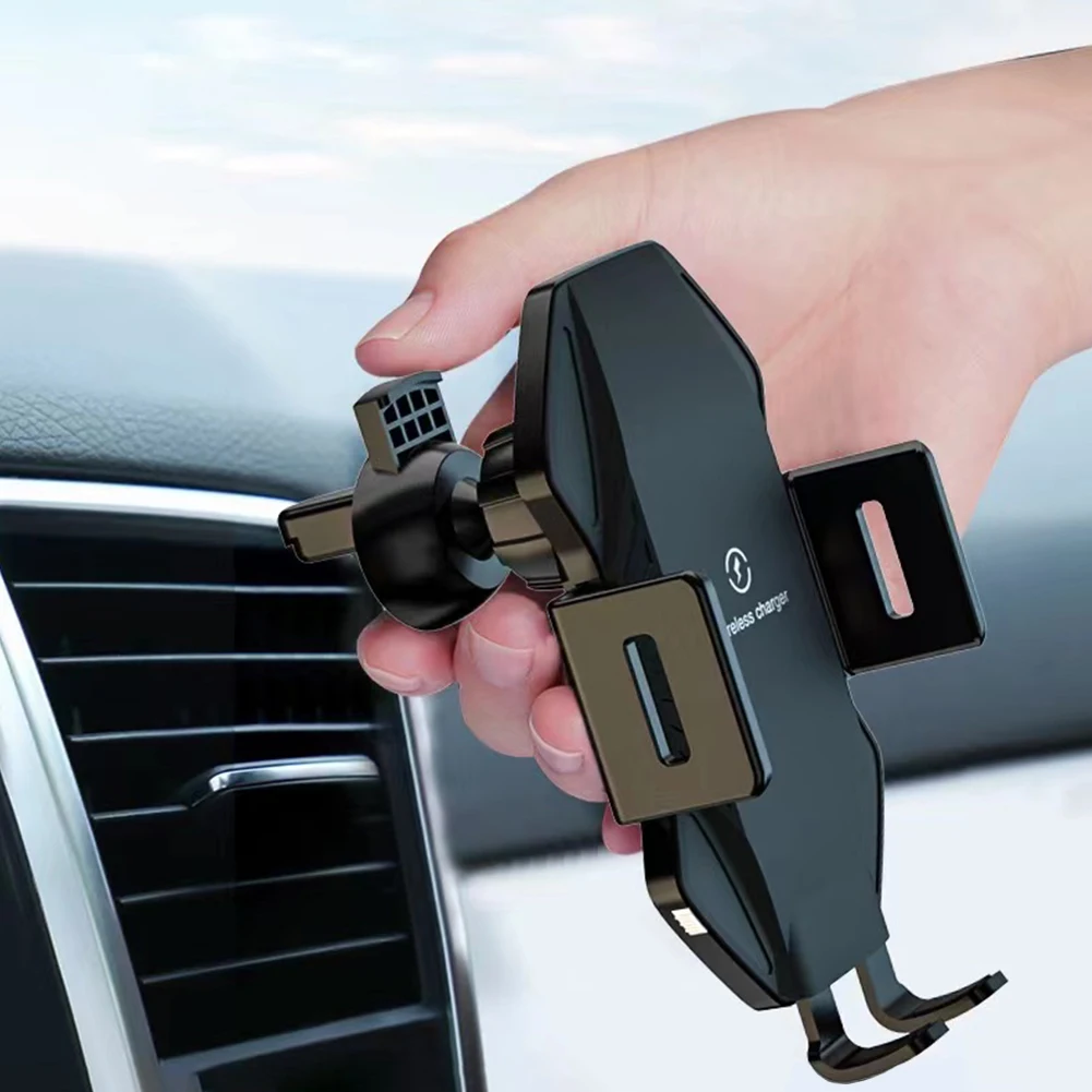 

15W Fast Charging Wireless Car Charger Car Phone Holder Mount 360 Rotation Dashboard Air Vent Cell Phone Holder for iPhone 15 14