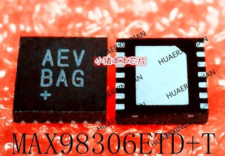 MAX98306, impression AEV DFN14, Original, nouveau, en Stock